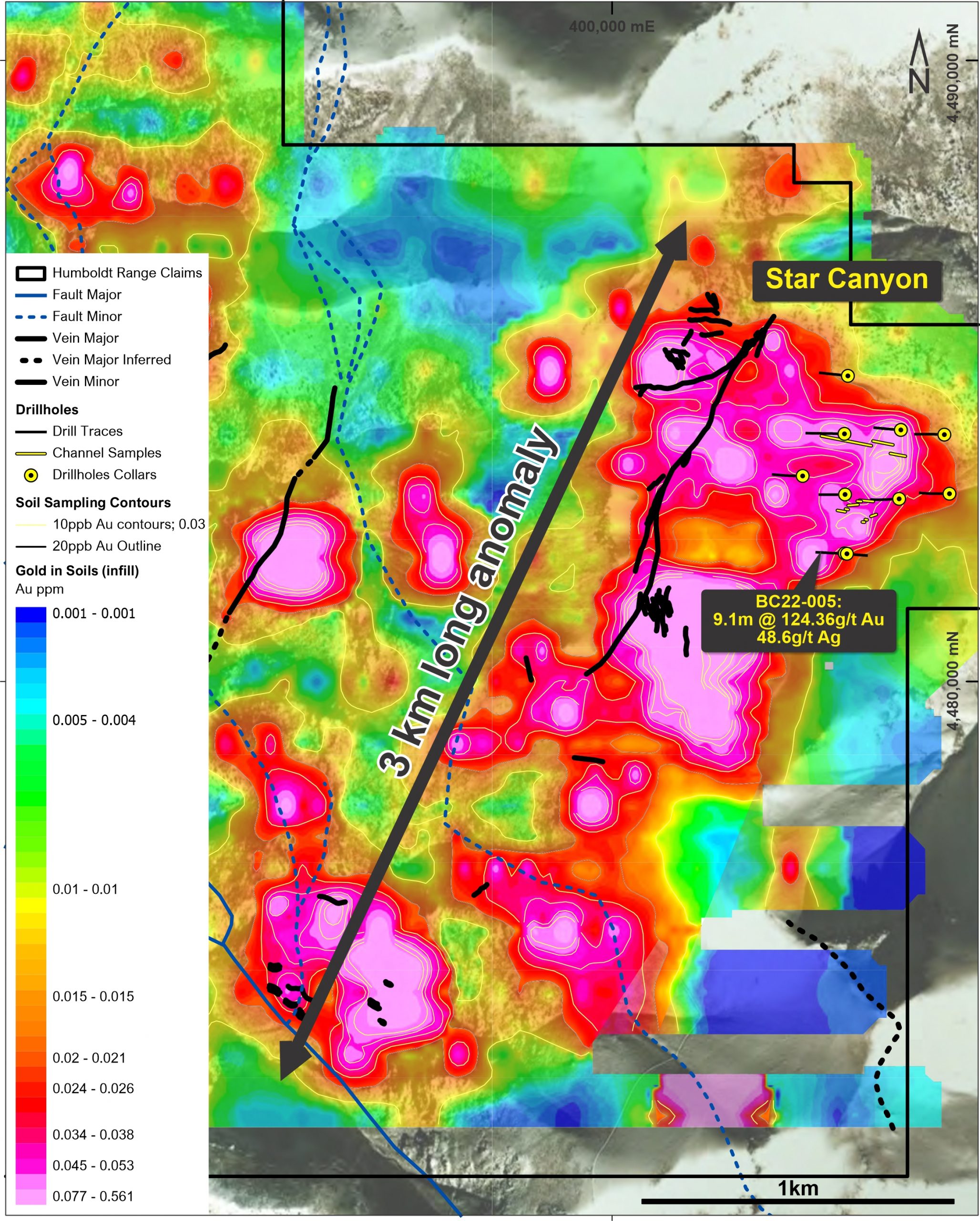 BC Gridded Au in Soils